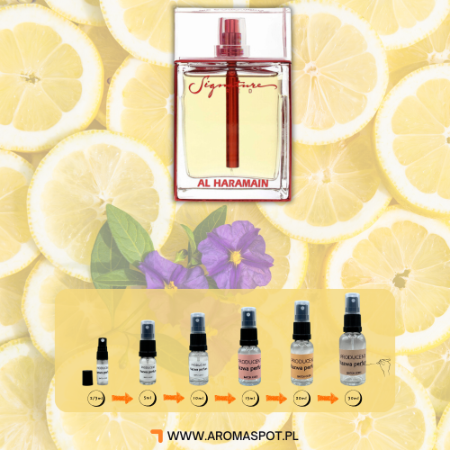 al haramain signature red woda perfumowana 10 ml     odlewka