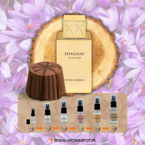 swiss arabian shaghaf oud elixir woda perfumowana 2 ml     odlewka