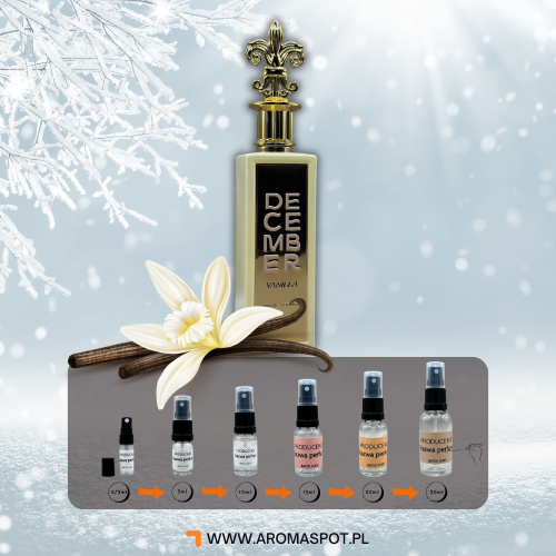 paris corner december vanilla woda perfumowana 15 ml     odlewka