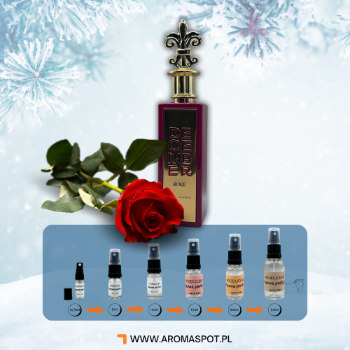 paris corner december rose woda perfumowana 15 ml     odlewka
