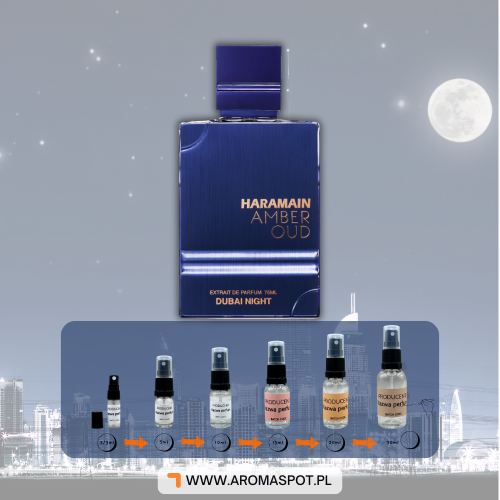 al haramain amber oud dubai night ekstrakt perfum 10 ml     odlewka