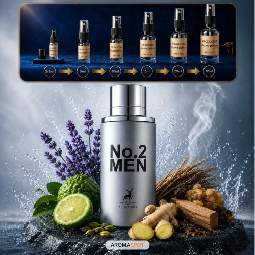 maison alhambra no. 2 men woda perfumowana 10 ml     odlewka