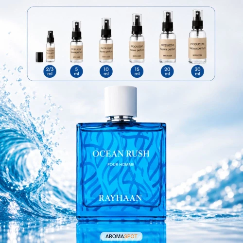 rayhaan ocean rush woda perfumowana 10 ml     odlewka