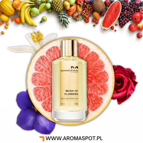 mancera musk of flowers woda perfumowana 15 ml     odlewka
