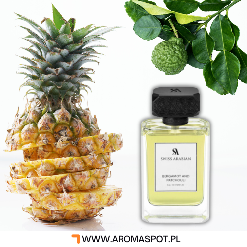 swiss arabian bergamot and patchouli woda perfumowana 30 ml     odlewka