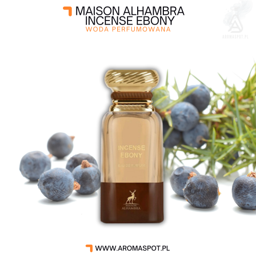 maison alhambra incense ebony woda perfumowana 2 ml     odlewka